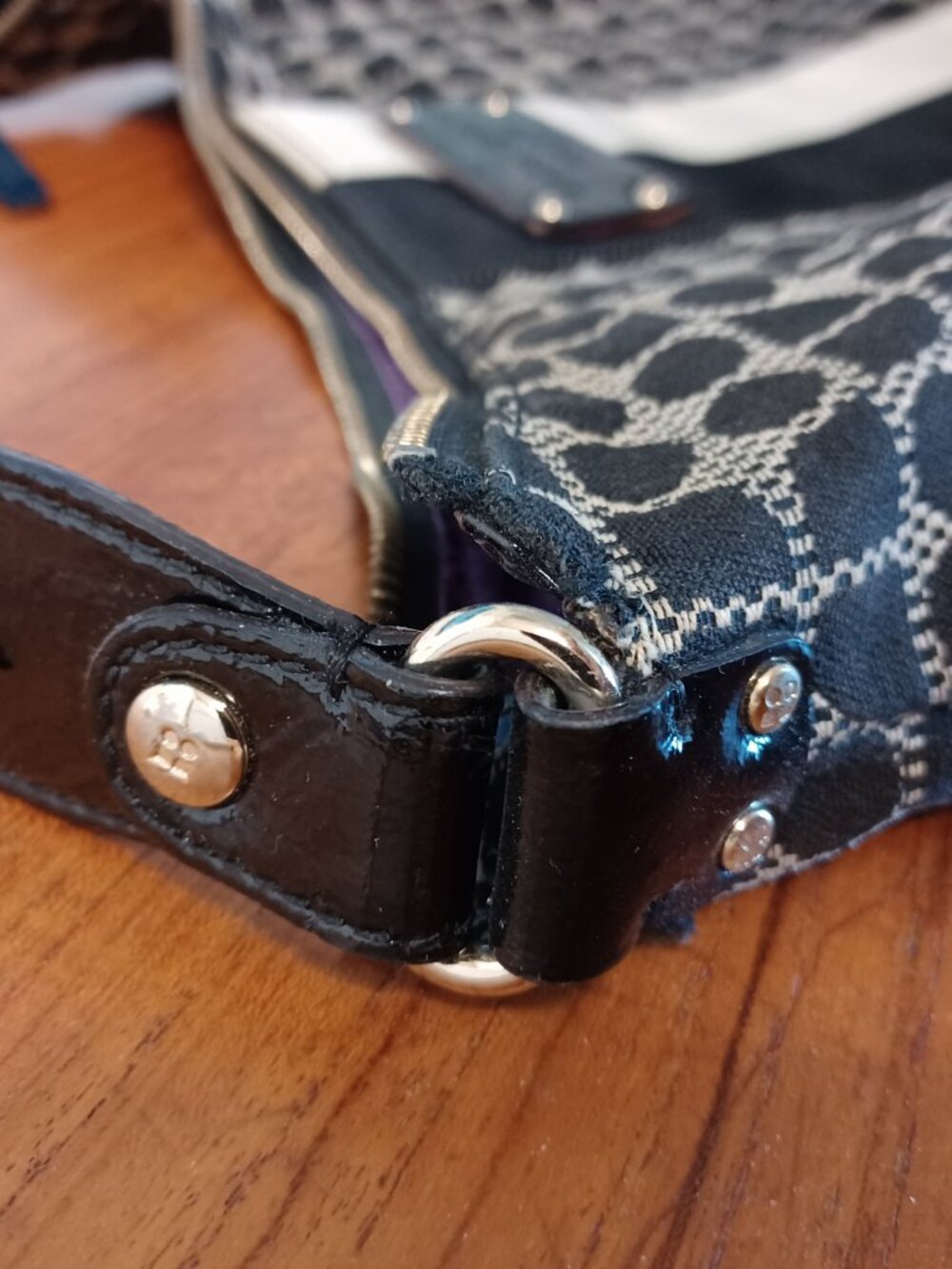 AUTHENTIC KATE SPADE POLKA DOT Handbag/purse - Picture 3 of 8